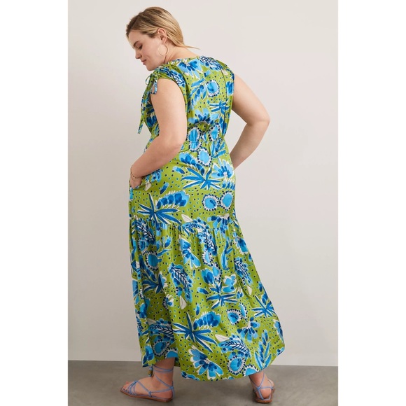 Anthropologie Vera for Anthropologie Bluebell Maxi Dress - Picture 5 of 8
